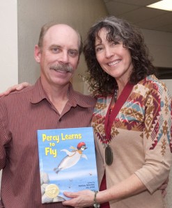 I couldn't have illustrated Percy Learns to Fly without loving support from my wonderful husband, Tim, The Forester Artist.