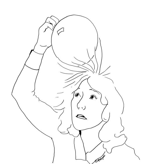 Practicing for demo. Hmmm, I may ask for a student volunteer, otherwise I'll look like a crazy scientist after 8 presentations!